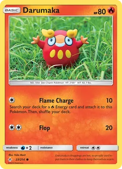 Darumaka [Flame Charge | Flop]