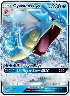 Gyarados GX [Dragon Rage | Hyper Beam GX] 카드 이미지