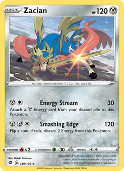 Zacian [Energy Stream | Smashing Edge]