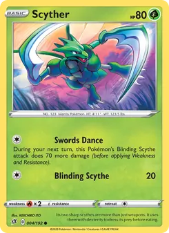 Scyther [Swords Dance | Blinding Scythe]