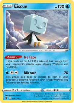 Eiscue [Ice Face | Blizzard] 카드 이미지