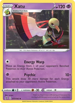 Xatu [Energy Warp | Psychic] 카드 이미지