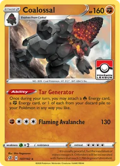 Coalossal [Tar Generator | Flaming Avalanche] 카드 이미지