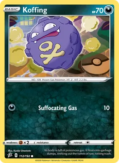 Koffing [Suffocating Gas]