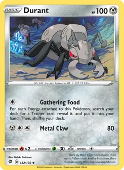 Durant [Gathering Food | Metal Claw] 카드 이미지