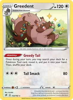 Greedent [Greedy Tail | Tail Smack] 카드 이미지