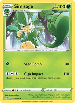 Simisage [Seed Bomb | Giga Impact] 카드 이미지