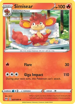 Simisear [Flare | Giga Impact]