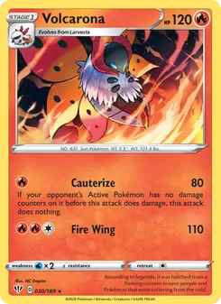 Volcarona [Cauterize | Fire Wing]