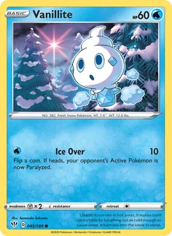 Vanillite [Ice Over] 카드 이미지