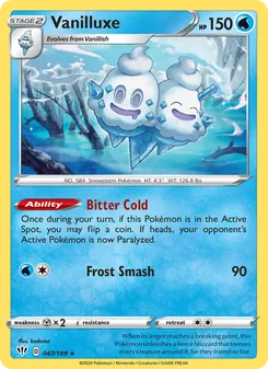 Vanilluxe [Bitter Cold | Frost Smash]