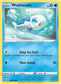 Wishiwashi [Deep Sea Swirl | Wave Splash]