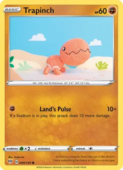 Trapinch [Land's Pulse] 카드 이미지