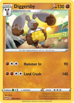 Diggersby [Hammer In | Land Crush] 카드 이미지