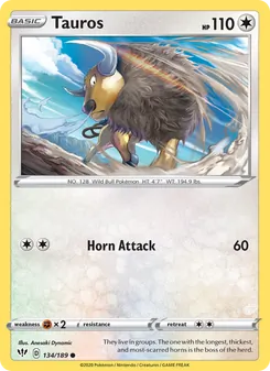 Tauros [Horn Attack] 카드 이미지