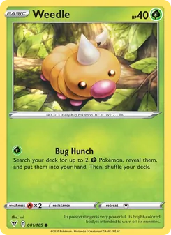 Weedle [Bug Hunch]