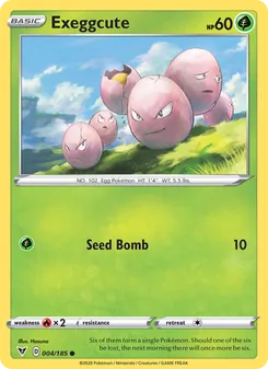 Exeggcute [Seed Bomb] 카드 이미지