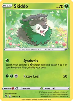 Skiddo [Synthesis | Razor Leaf]