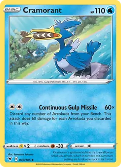 Cramorant [Continuous Gulp Missile] 카드 이미지