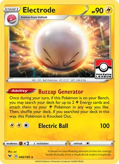 Electrode [Buzzap Generator | Electric Ball] 카드 이미지