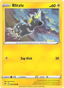 Blitzle [Zap Kick] 카드 이미지