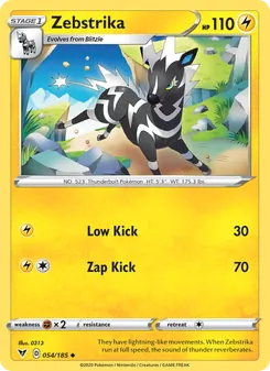 Zebstrika [Low Kick | Zap Kick] 카드 이미지