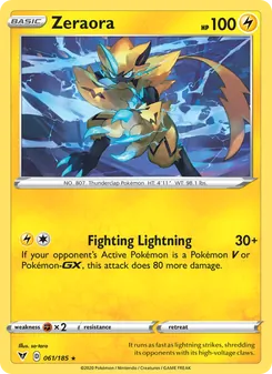 Zeraora [Fighting Lightning] 카드 이미지