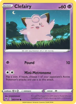 Clefairy [Pound | Mini-Metronome] 카드 이미지