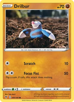 Drilbur [Scratch | Focus Fist] 카드 이미지