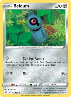 Beldum [Call for Family | Ram] 카드 이미지
