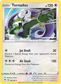 Tornadus [Jet Draft | Air Slash]