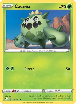 Cacnea [Pierce] 카드 이미지