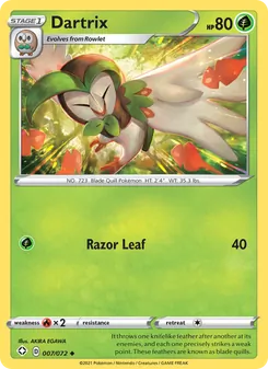 Dartrix [Razor Leaf] 카드 이미지