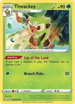 Thwackey [Lay of the Land | Branch Poke] 카드 이미지