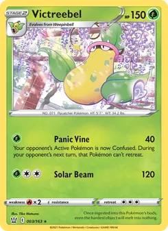 Victreebel [Panic Vine | Solar Beam]