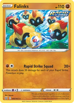 Falinks [Rapid Strike Squad] 카드 이미지