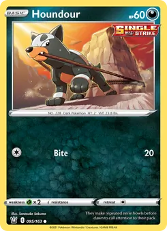 Houndour [Bite] 카드 이미지