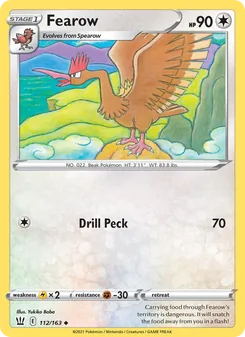 Fearow [Drill Peck] 카드 이미지