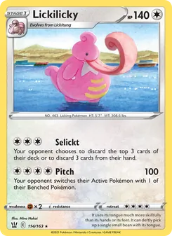 Lickilicky [Selickt | Pitch] 카드 이미지