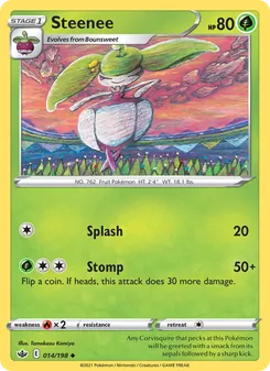 Steenee [Splash | Stomp] 카드 이미지