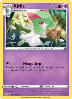 Kirlia [Mirage Step] 카드 이미지