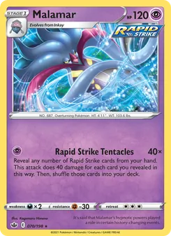 Malamar [Rapid Strike Tentacles] 카드 이미지