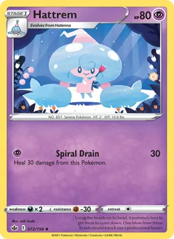 Hattrem [Spiral Drain] 카드 이미지