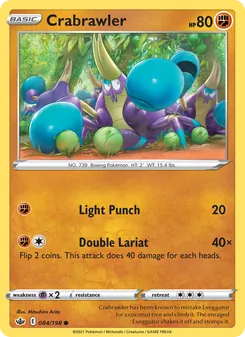 Crabrawler [Light Punch | Double Lariat]