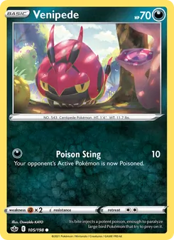 Venipede [Poison Sting]