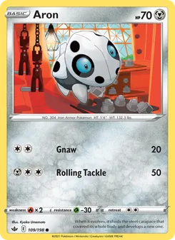 Aron [Gnaw | Rolling Tackle] 카드 이미지