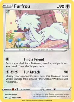 Furfrou [Find a Friend | Fur Attack] 카드 이미지
