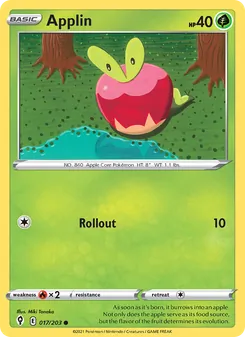 Applin [Rollout] 카드 이미지