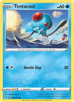 Tentacool [Gentle Slap] 카드 이미지