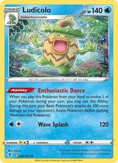 Ludicolo [Enthusiastic Dance | Wave Splash]